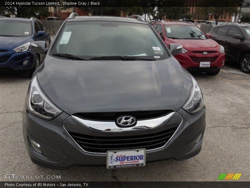 Shadow Gray / Black 2014 Hyundai Tucson Limited