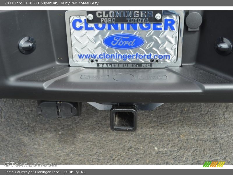 Ruby Red / Steel Grey 2014 Ford F150 XLT SuperCab