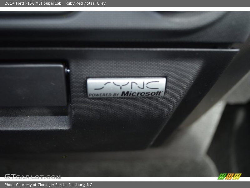 Ruby Red / Steel Grey 2014 Ford F150 XLT SuperCab