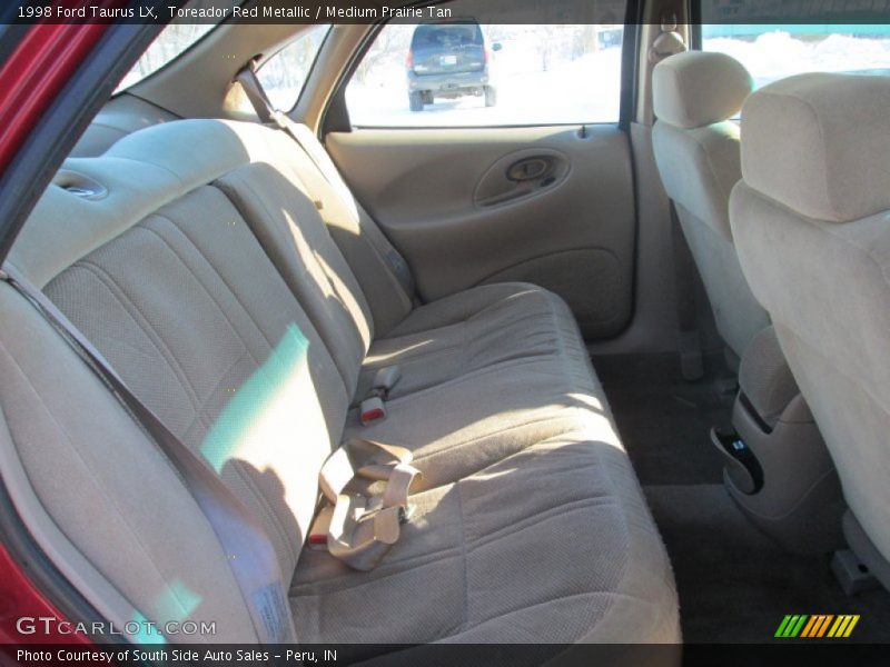 Toreador Red Metallic / Medium Prairie Tan 1998 Ford Taurus LX