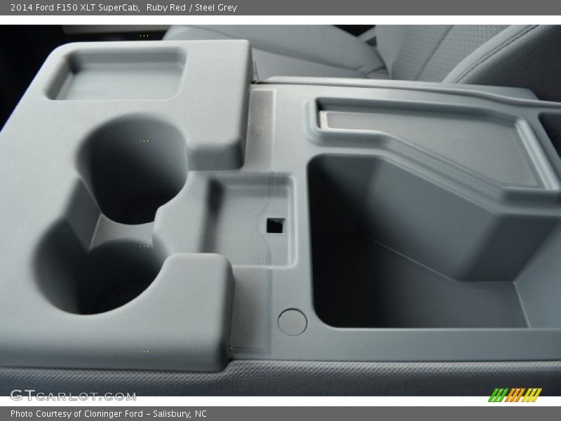 Ruby Red / Steel Grey 2014 Ford F150 XLT SuperCab