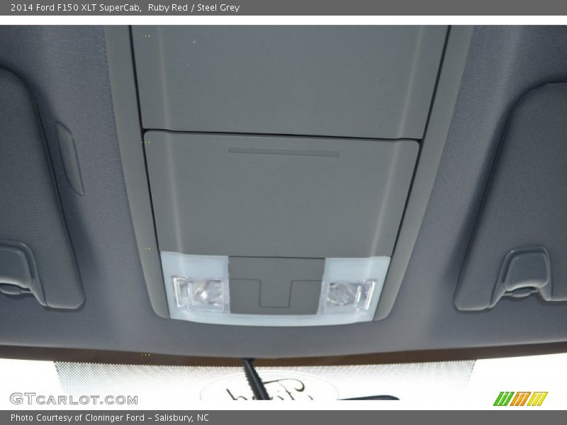 Ruby Red / Steel Grey 2014 Ford F150 XLT SuperCab