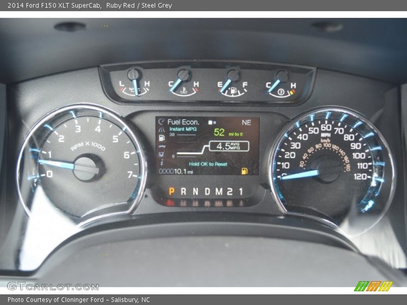 Ruby Red / Steel Grey 2014 Ford F150 XLT SuperCab