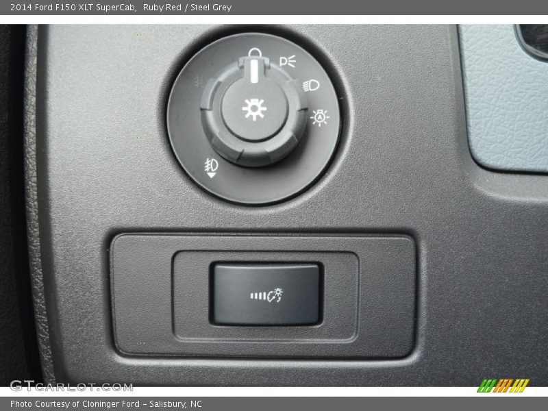 Ruby Red / Steel Grey 2014 Ford F150 XLT SuperCab