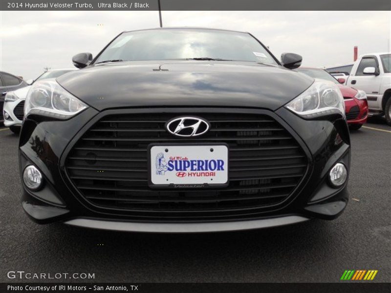 Ultra Black / Black 2014 Hyundai Veloster Turbo