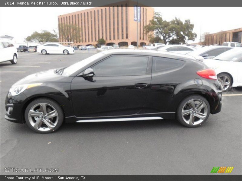 Ultra Black / Black 2014 Hyundai Veloster Turbo