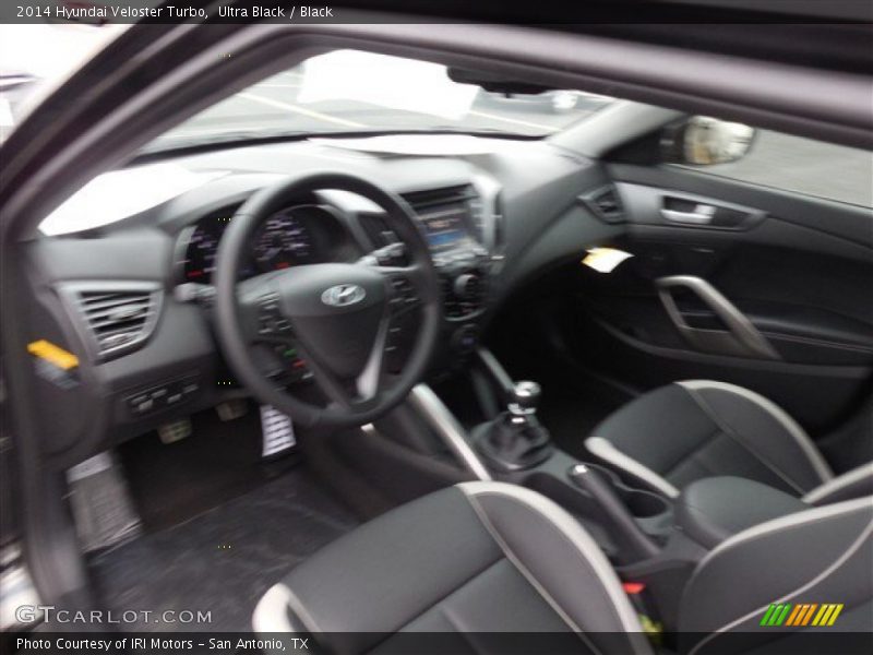 Ultra Black / Black 2014 Hyundai Veloster Turbo