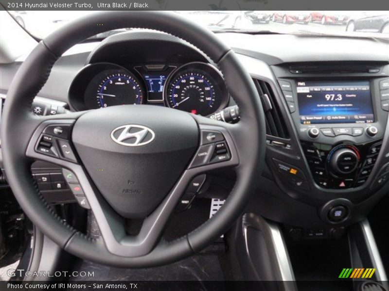 Ultra Black / Black 2014 Hyundai Veloster Turbo