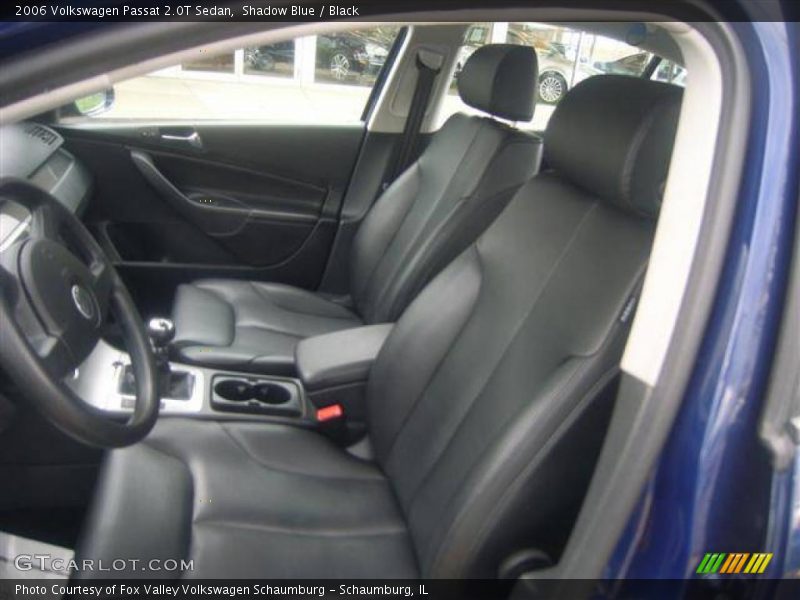 Shadow Blue / Black 2006 Volkswagen Passat 2.0T Sedan