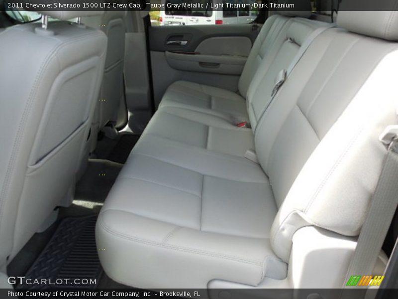 Taupe Gray Metallic / Light Titanium/Dark Titanium 2011 Chevrolet Silverado 1500 LTZ Crew Cab