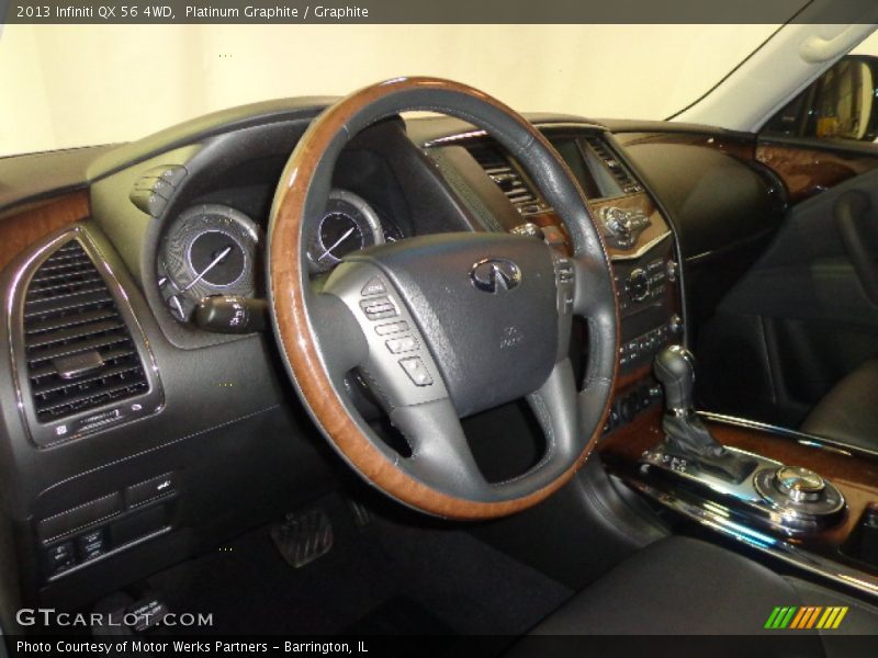  2013 QX 56 4WD Steering Wheel