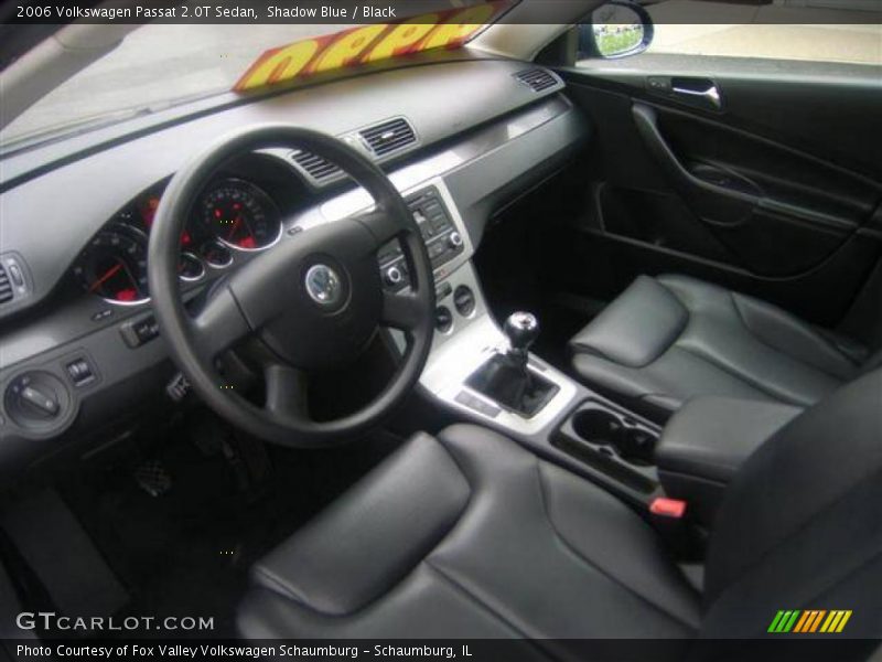 Shadow Blue / Black 2006 Volkswagen Passat 2.0T Sedan