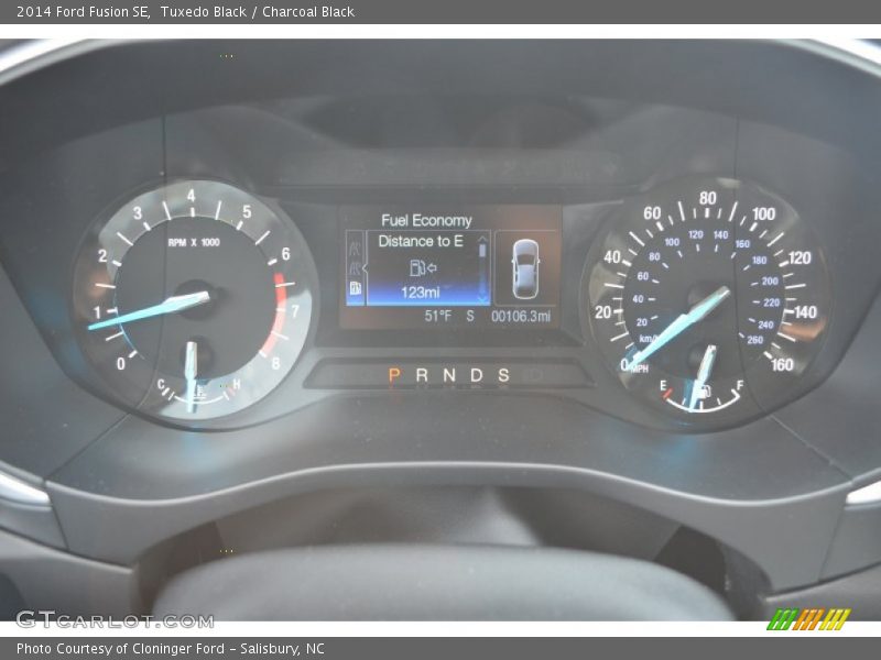 Tuxedo Black / Charcoal Black 2014 Ford Fusion SE