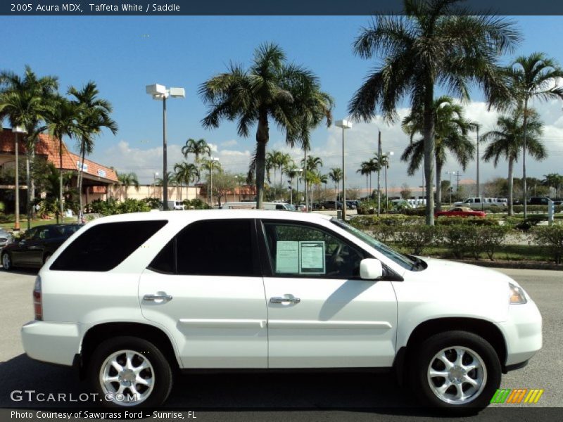 Taffeta White / Saddle 2005 Acura MDX