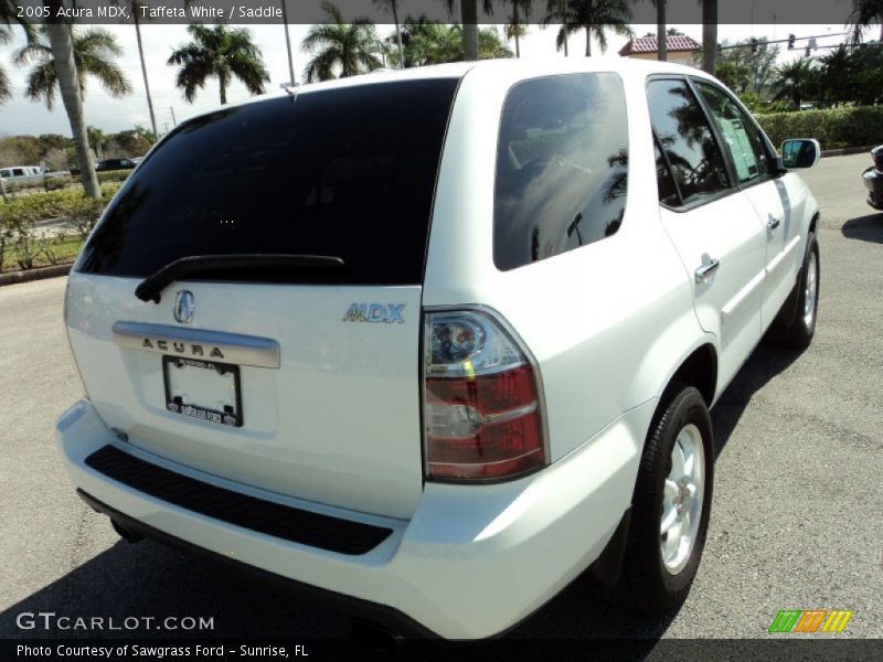 Taffeta White / Saddle 2005 Acura MDX