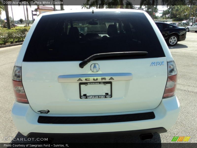 Taffeta White / Saddle 2005 Acura MDX