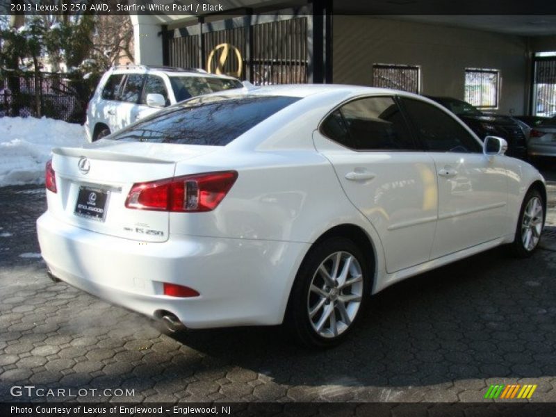 Starfire White Pearl / Black 2013 Lexus IS 250 AWD