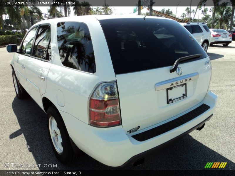 Taffeta White / Saddle 2005 Acura MDX