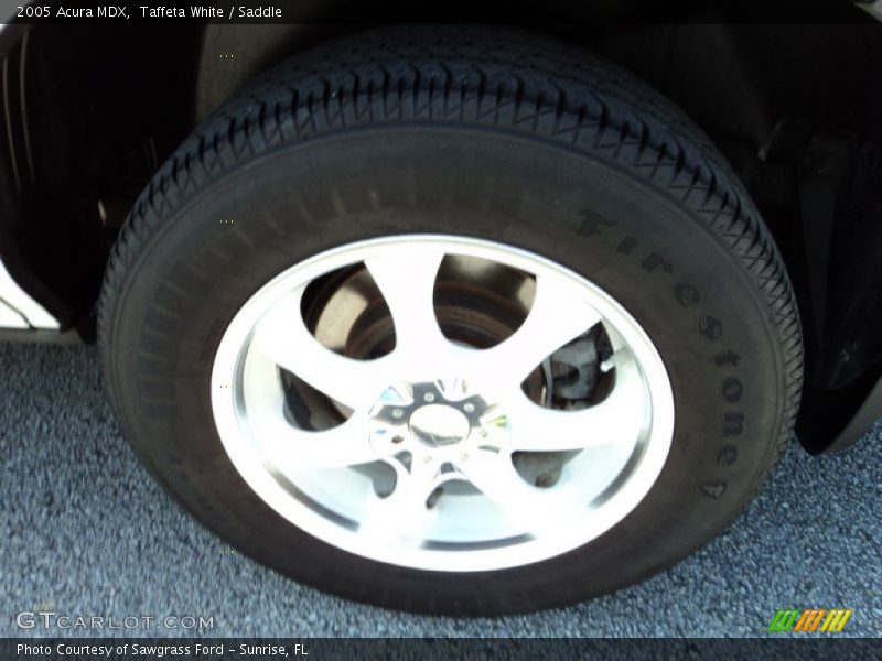 Taffeta White / Saddle 2005 Acura MDX