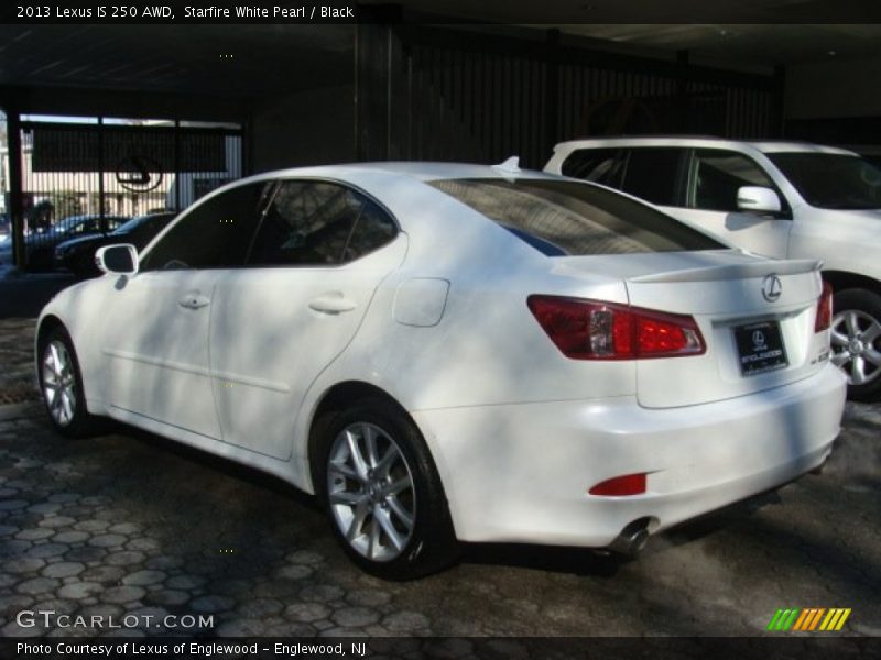 Starfire White Pearl / Black 2013 Lexus IS 250 AWD