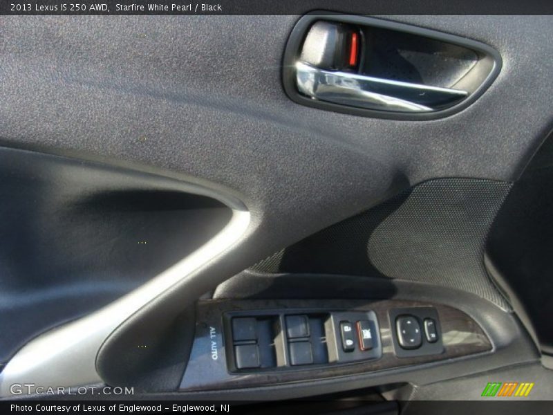 Starfire White Pearl / Black 2013 Lexus IS 250 AWD