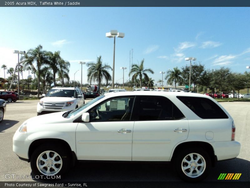 Taffeta White / Saddle 2005 Acura MDX