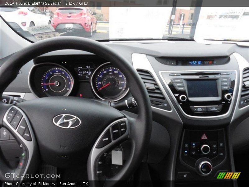 Dashboard of 2014 Elantra SE Sedan