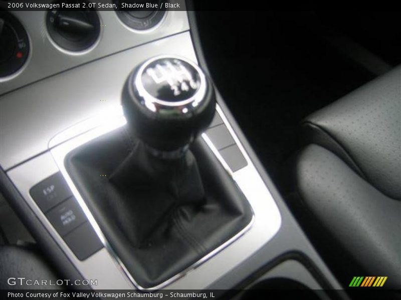 Shadow Blue / Black 2006 Volkswagen Passat 2.0T Sedan