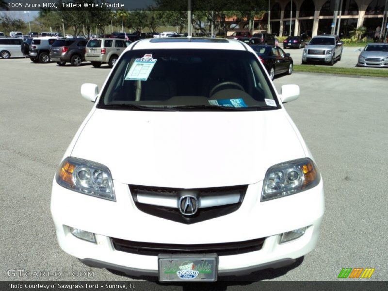 Taffeta White / Saddle 2005 Acura MDX