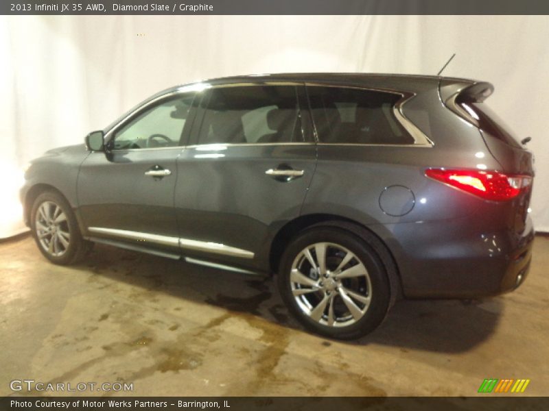 Diamond Slate / Graphite 2013 Infiniti JX 35 AWD