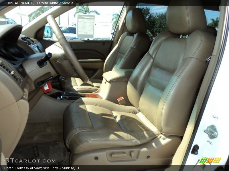 Taffeta White / Saddle 2005 Acura MDX