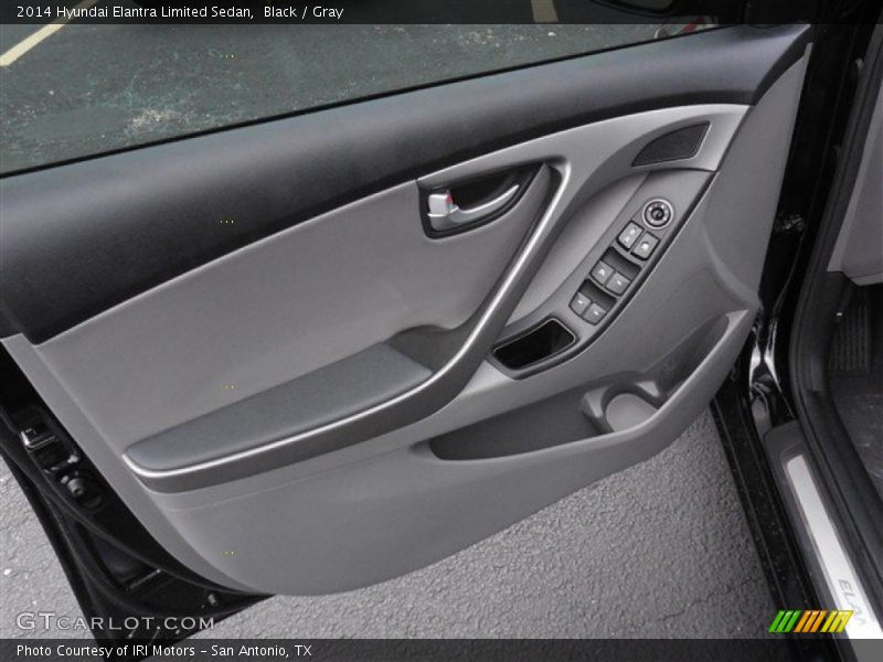 Door Panel of 2014 Elantra Limited Sedan