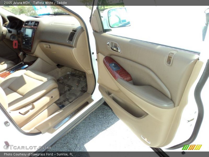 Taffeta White / Saddle 2005 Acura MDX