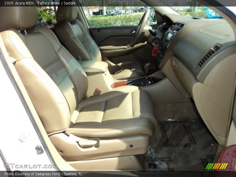 Taffeta White / Saddle 2005 Acura MDX