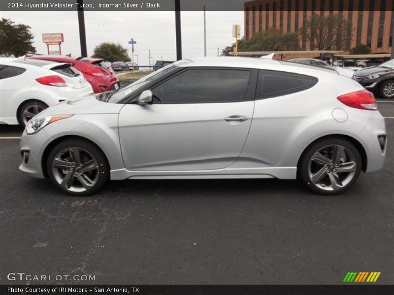 Ironman Silver / Black 2014 Hyundai Veloster Turbo