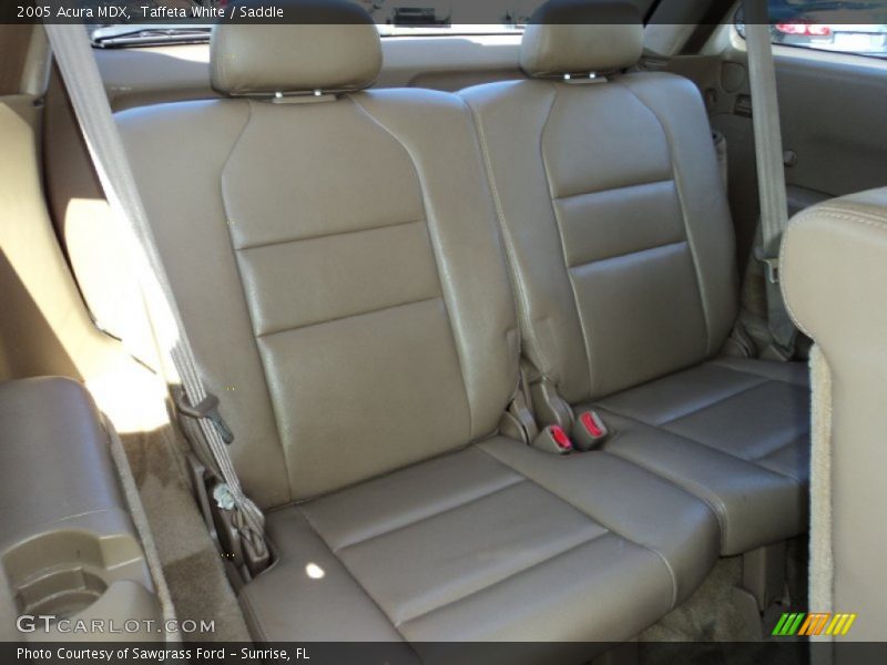 Taffeta White / Saddle 2005 Acura MDX