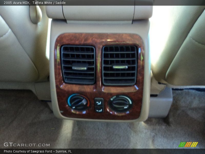 Taffeta White / Saddle 2005 Acura MDX