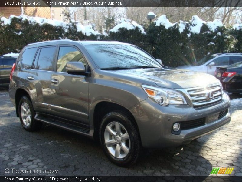 Knights Armor Pearl / Black/Auburn Bubinga 2013 Lexus GX 460