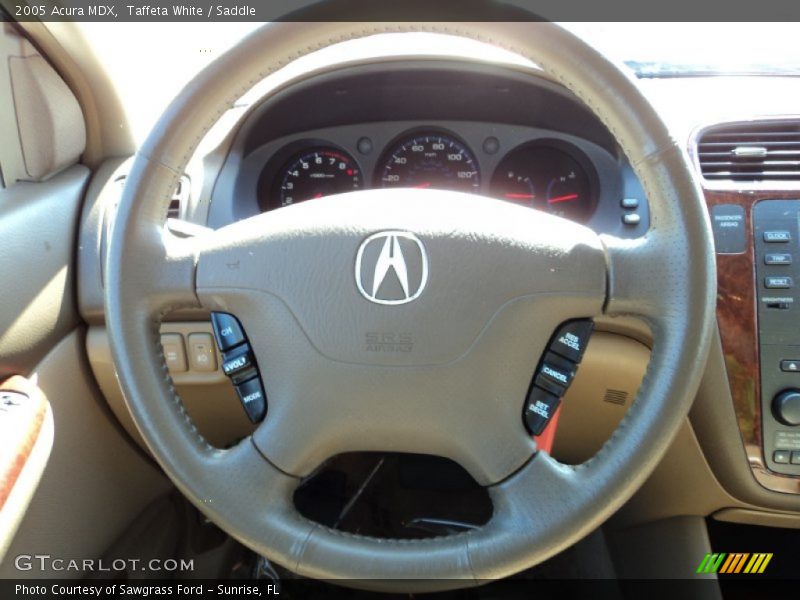 Taffeta White / Saddle 2005 Acura MDX