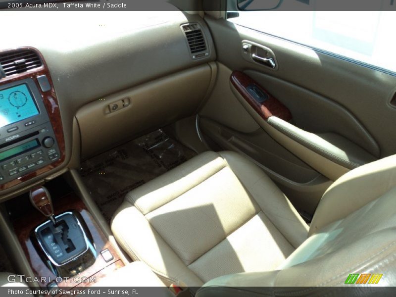 Taffeta White / Saddle 2005 Acura MDX