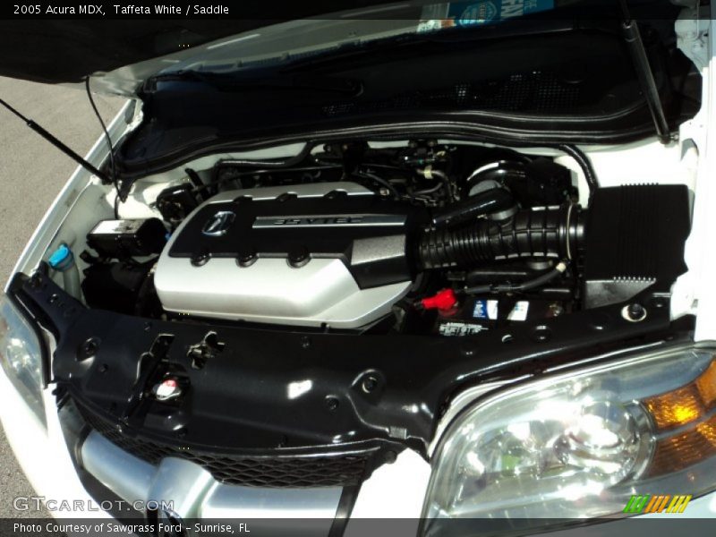 Taffeta White / Saddle 2005 Acura MDX