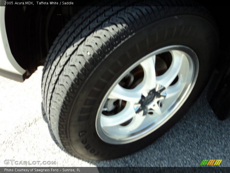 Taffeta White / Saddle 2005 Acura MDX