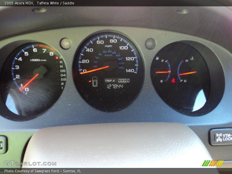 Taffeta White / Saddle 2005 Acura MDX