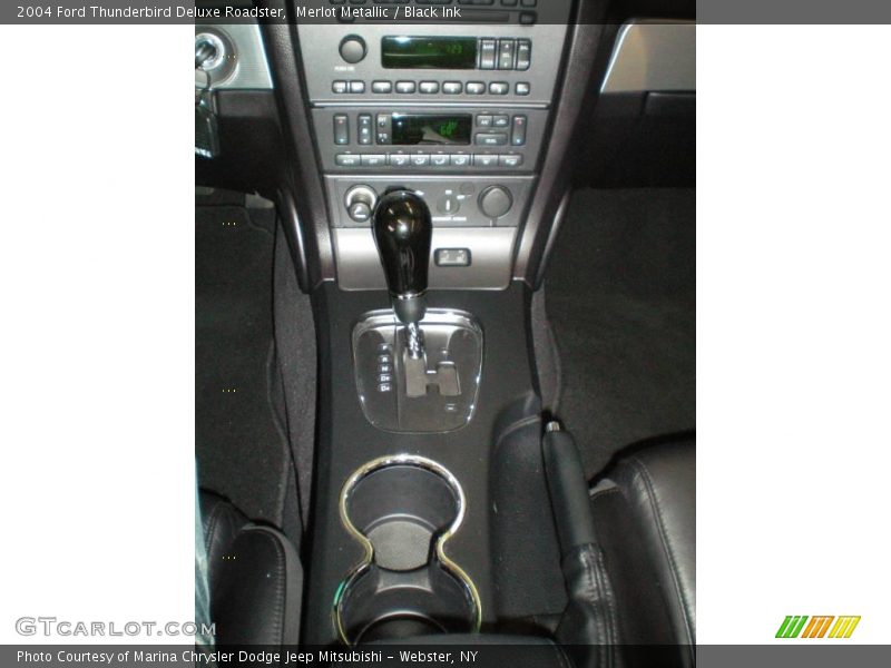 Merlot Metallic / Black Ink 2004 Ford Thunderbird Deluxe Roadster