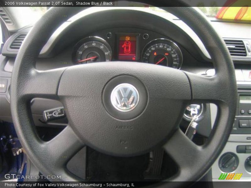 Shadow Blue / Black 2006 Volkswagen Passat 2.0T Sedan