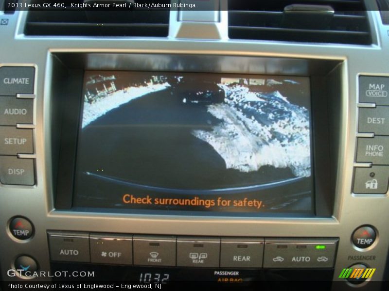 Knights Armor Pearl / Black/Auburn Bubinga 2013 Lexus GX 460