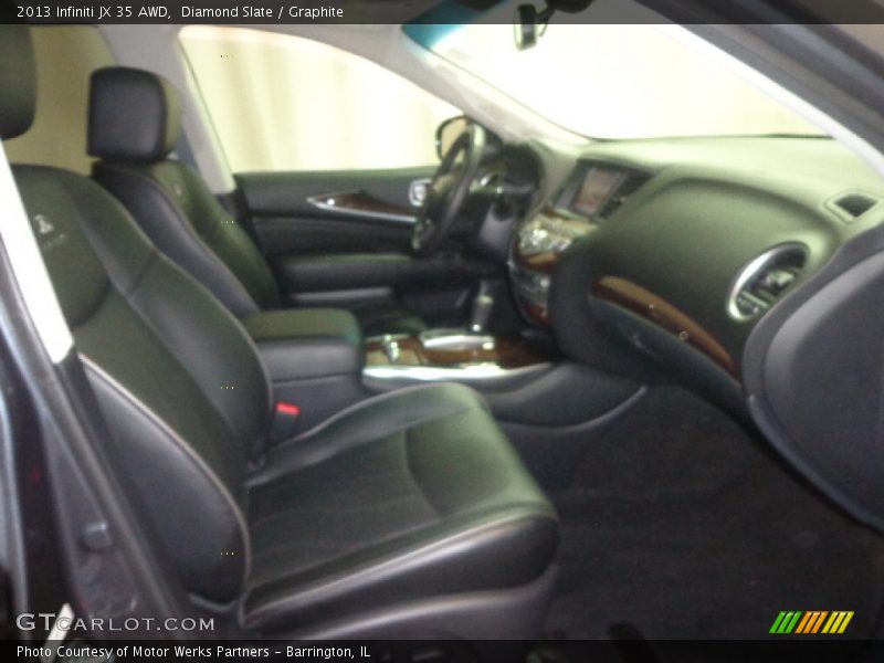 Diamond Slate / Graphite 2013 Infiniti JX 35 AWD