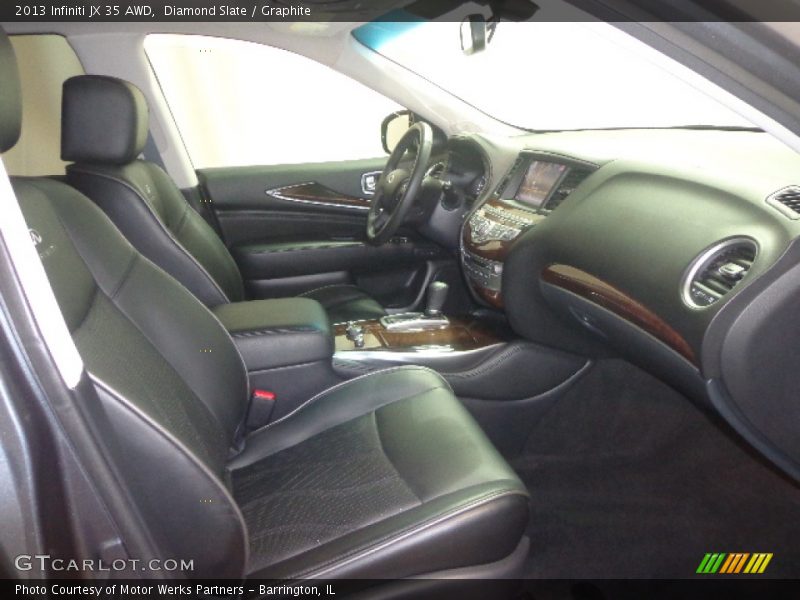 Diamond Slate / Graphite 2013 Infiniti JX 35 AWD