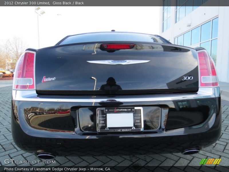 Gloss Black / Black 2012 Chrysler 300 Limited