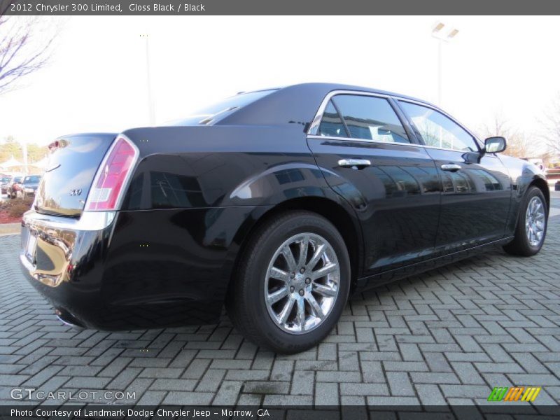 Gloss Black / Black 2012 Chrysler 300 Limited